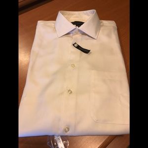 Promo uomo Men white dress shirt size 16